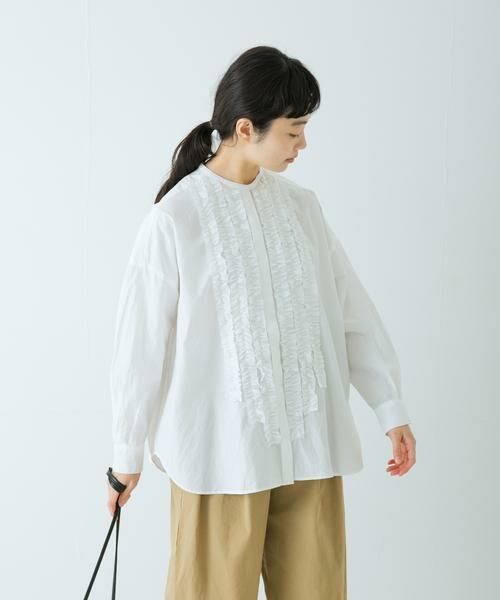 かぐれ / かぐれ シャツ・ブラウス | コットンフリルワイドシャツ | 詳細20
