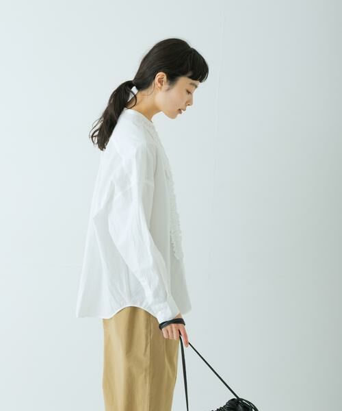 かぐれ / かぐれ シャツ・ブラウス | コットンフリルワイドシャツ | 詳細21