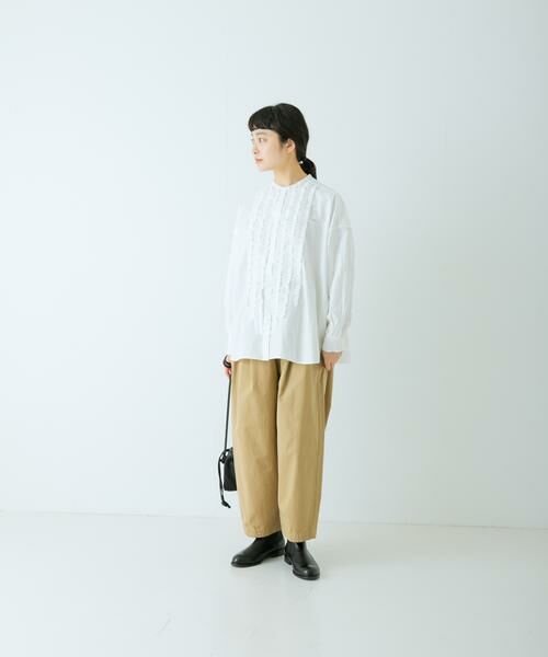 かぐれ / かぐれ シャツ・ブラウス | コットンフリルワイドシャツ | 詳細22