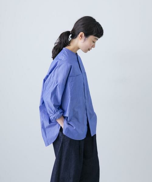 かぐれ / かぐれ シャツ・ブラウス | コットンダブルポケットワイドシャツ | 詳細2