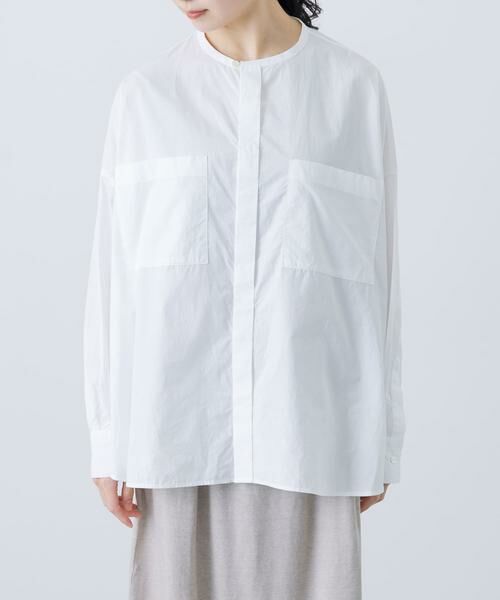 かぐれ / かぐれ シャツ・ブラウス | コットンダブルポケットワイドシャツ | 詳細19