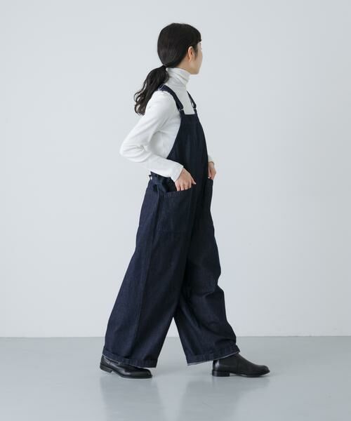 かぐれ / かぐれ サロペット・オールインワン | バッククロスサロペット（インディゴブルー）