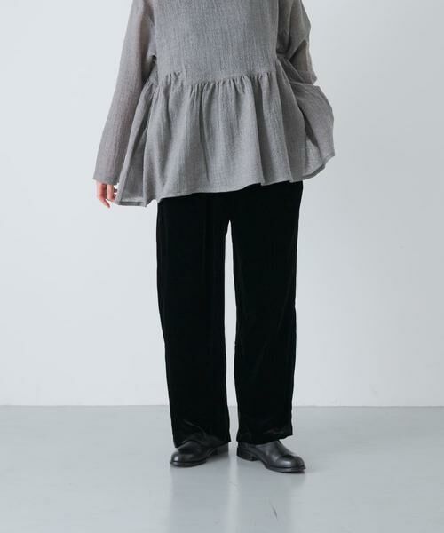 かぐれ / かぐれ その他パンツ | レーヨンシルクベルベットパンツ | 詳細3