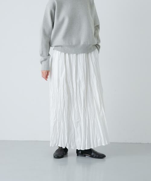 かぐれ / かぐれ スカート | コットンクリンクルスカート | 詳細1