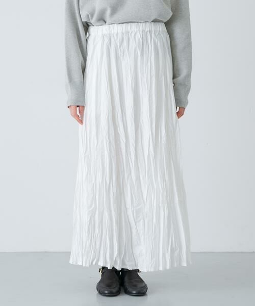かぐれ / かぐれ スカート | コットンクリンクルスカート | 詳細7