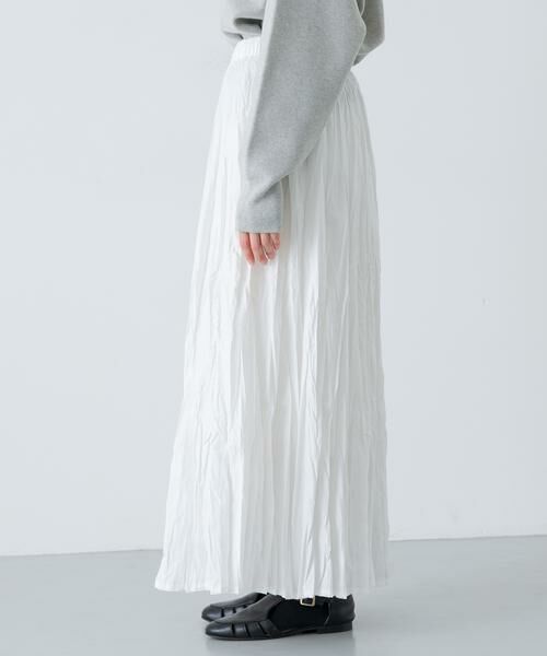 かぐれ / かぐれ スカート | コットンクリンクルスカート | 詳細8