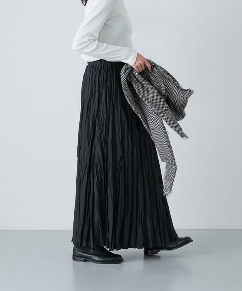 かぐれ / かぐれ スカート | コットンクリンクルスカート | 詳細15