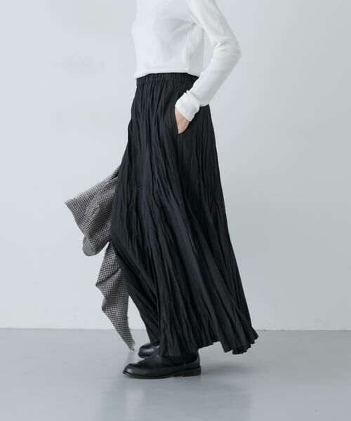 かぐれ / かぐれ スカート | コットンクリンクルスカート | 詳細16