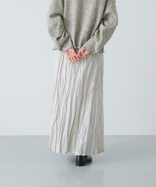 かぐれ / かぐれ スカート | コットンクリンクルスカート | 詳細30