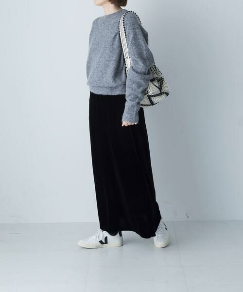 かぐれ / かぐれ スカート | レーヨンシルクベルベットスカート | 詳細1
