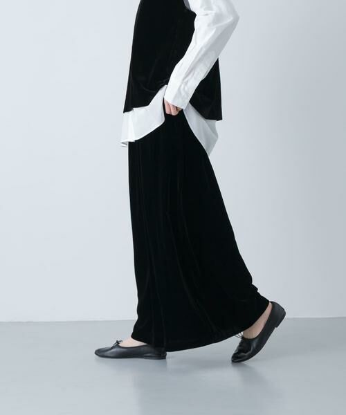 かぐれ / かぐれ スカート | レーヨンシルクベルベットスカート | 詳細4