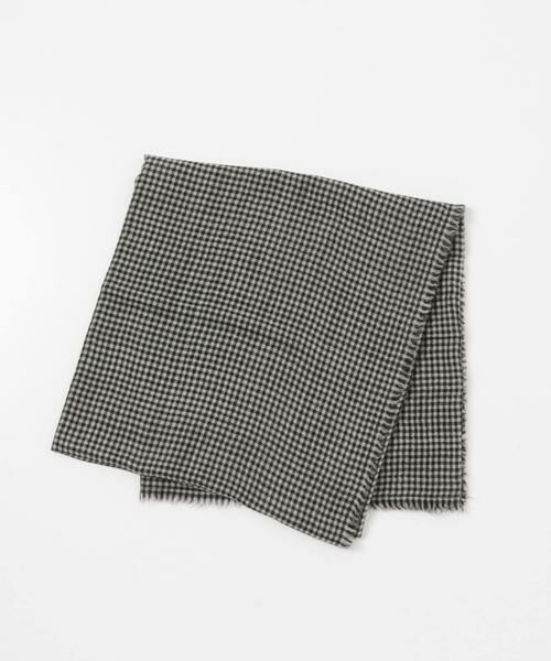 かぐれ / かぐれ マフラー・ショール・スヌード・ストール | チェックスクエアストール | 詳細3