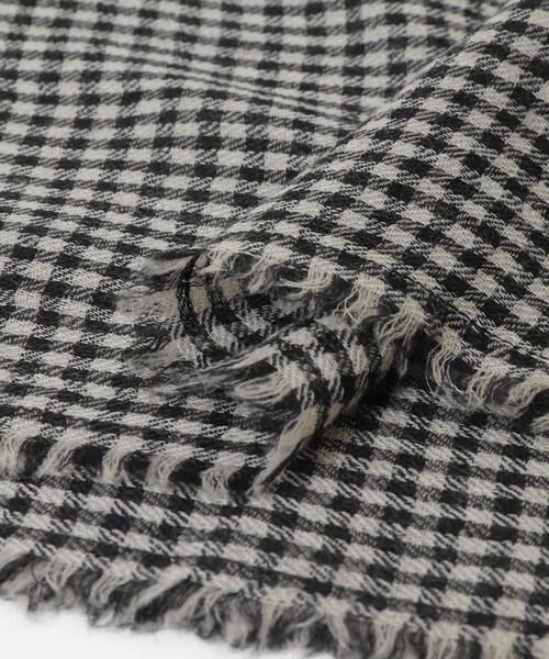 かぐれ / かぐれ マフラー・ショール・スヌード・ストール | チェックスクエアストール | 詳細13
