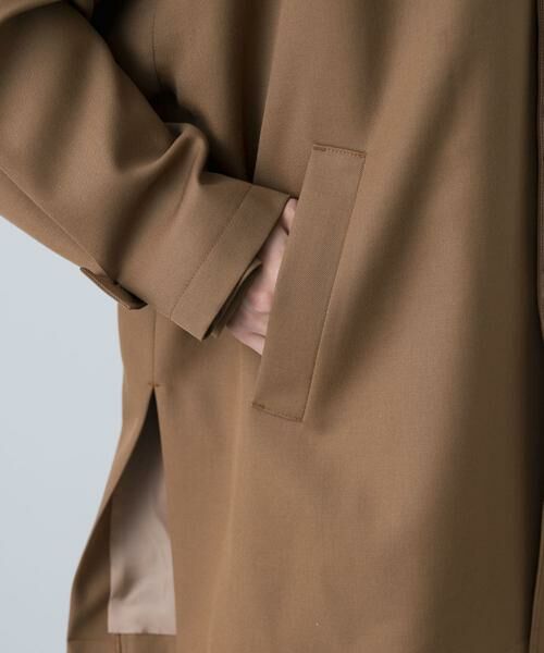 かぐれ / かぐれ その他アウター | ウールスタンドカラーワイドコート | 詳細12
