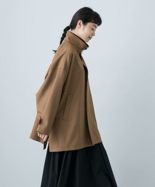 かぐれ / かぐれ その他アウター | ウールスタンドカラーワイドコート | 詳細2