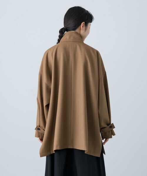 かぐれ / かぐれ その他アウター | ウールスタンドカラーワイドコート | 詳細9