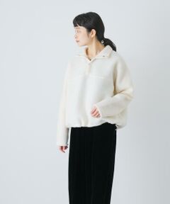 かぐれ / かぐれ その他トップス | ウールコットンフリースプルオーバー