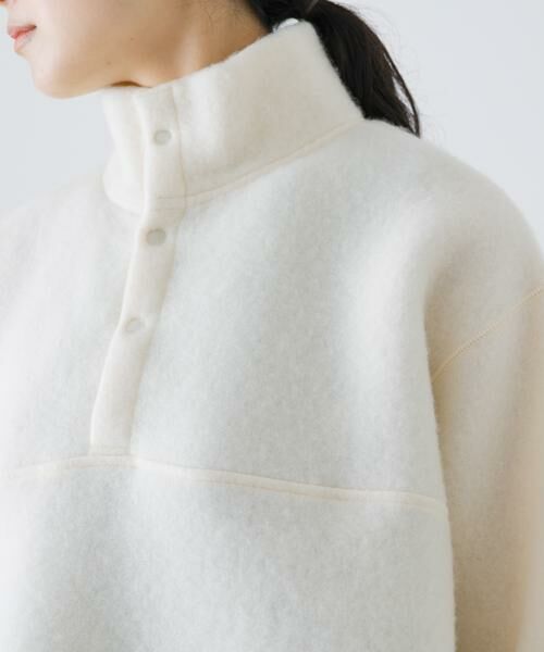 かぐれ / かぐれ その他トップス | ウールコットンフリースプルオーバー | 詳細10