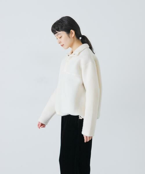 かぐれ / かぐれ その他トップス | ウールコットンフリースプルオーバー | 詳細2