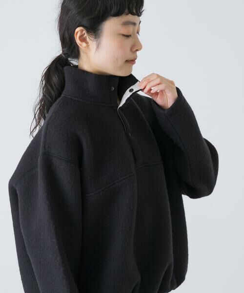 かぐれ / かぐれ その他トップス | ウールコットンフリースプルオーバー | 詳細24
