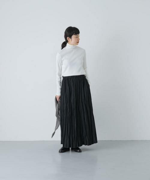 かぐれ / かぐれ Tシャツ | コットンウールテレコタートルカットソー | 詳細4