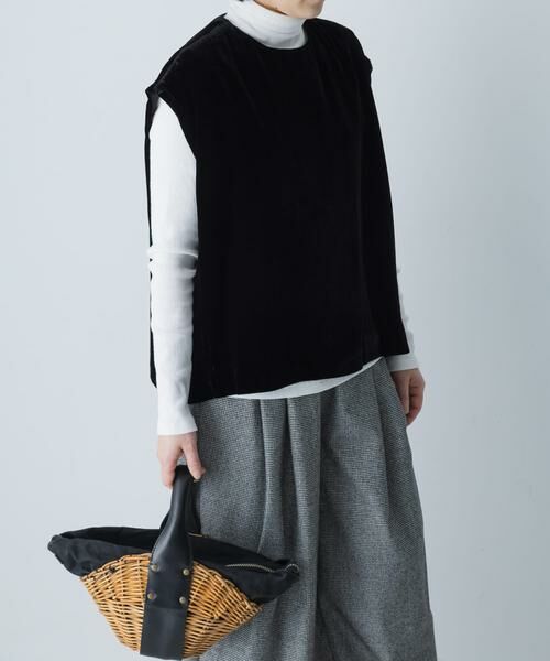 かぐれ / かぐれ Tシャツ | コットンウールテレコタートルカットソー | 詳細7