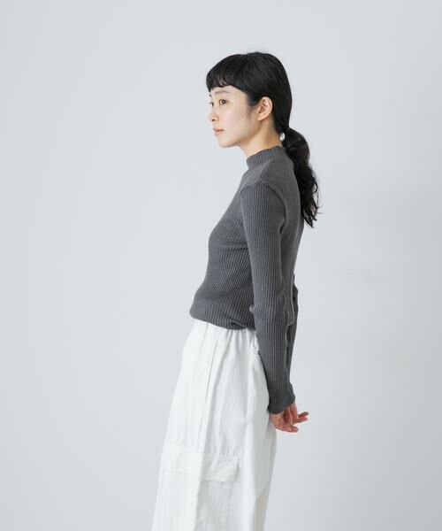 かぐれ / かぐれ Tシャツ | ヤクコットンハイネックカットソー | 詳細2