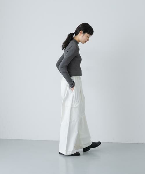 かぐれ / かぐれ Tシャツ | ヤクコットンハイネックカットソー | 詳細5