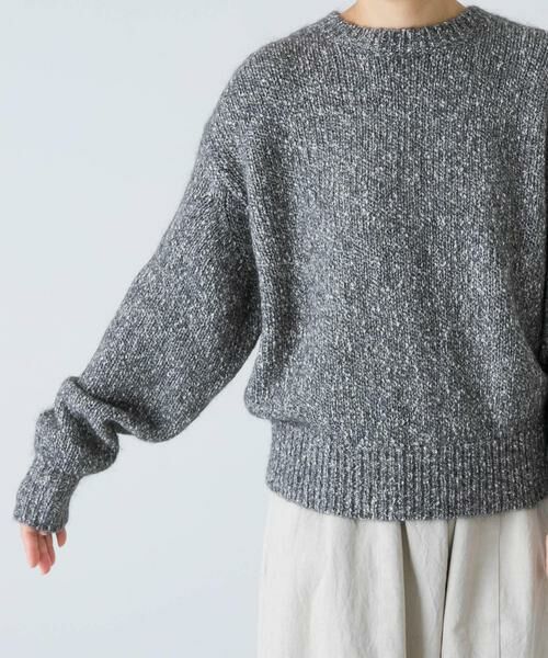 かぐれ / かぐれ ニット・セーター | コットンアルパカクルーネックニット | 詳細10