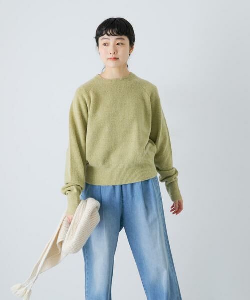 かぐれ / かぐれ ニット・セーター | アルパカクルーネックニット | 詳細1