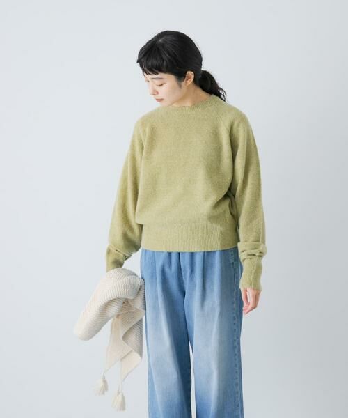 かぐれ / かぐれ ニット・セーター | アルパカクルーネックニット | 詳細2