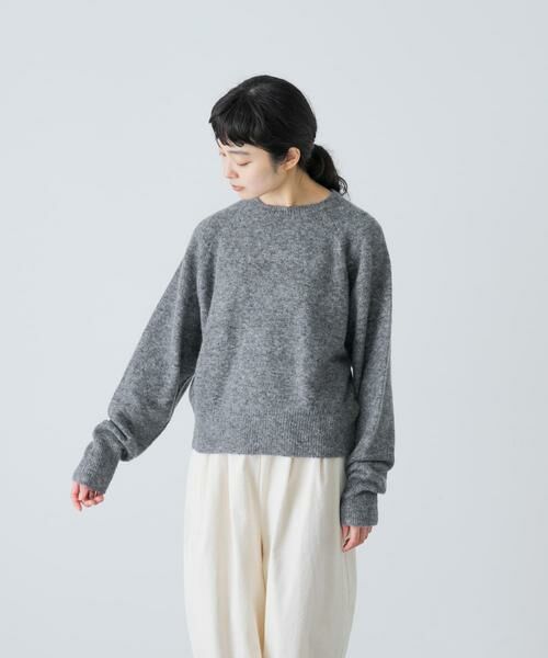 かぐれ / かぐれ ニット・セーター | アルパカクルーネックニット | 詳細17