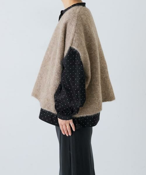 かぐれ / かぐれ ベスト | アルパカワイドニットベスト | 詳細3