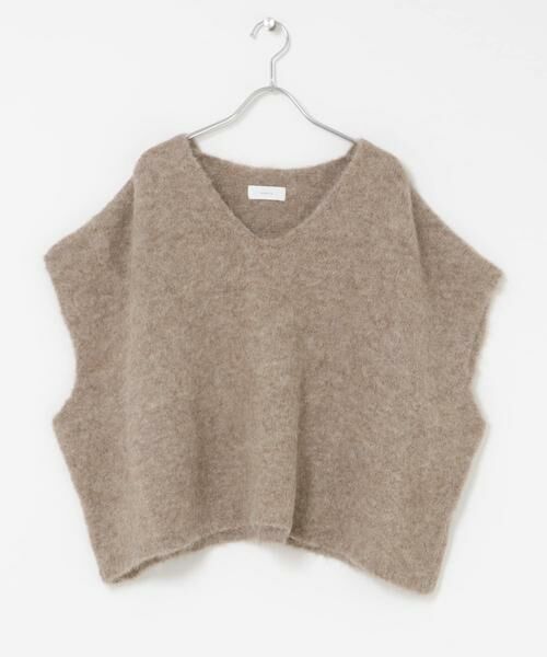 かぐれ / かぐれ ベスト | アルパカワイドニットベスト | 詳細4