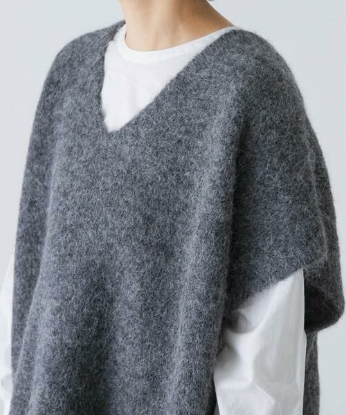 かぐれ / かぐれ ベスト | アルパカワイドニットベスト | 詳細10