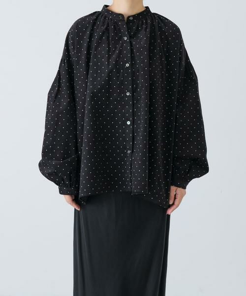 かぐれ / かぐれ シャツ・ブラウス | ドットコーデュロイブラウス | 詳細1