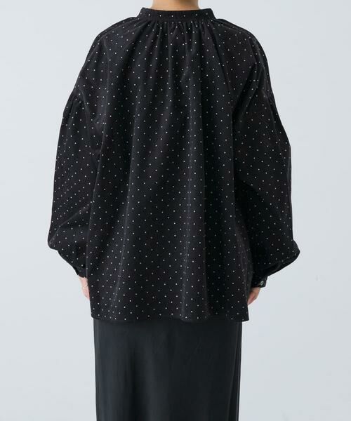かぐれ / かぐれ シャツ・ブラウス | ドットコーデュロイブラウス | 詳細3