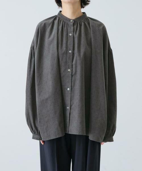 かぐれ / かぐれ シャツ・ブラウス | ドットコーデュロイブラウス | 詳細8