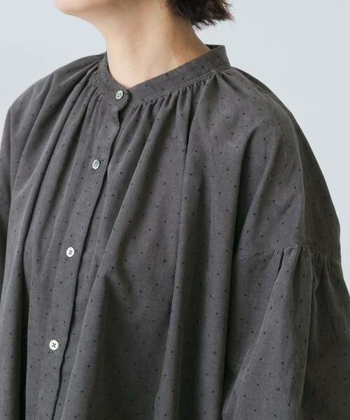かぐれ / かぐれ シャツ・ブラウス | ドットコーデュロイブラウス | 詳細11