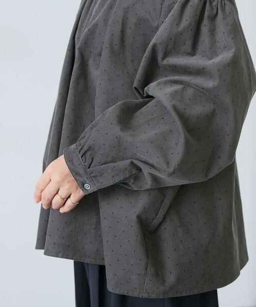 かぐれ / かぐれ シャツ・ブラウス | ドットコーデュロイブラウス | 詳細12