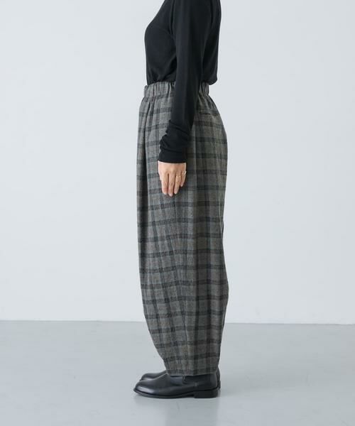 かぐれ / かぐれ その他パンツ | ウールコットンチェックパンツ | 詳細2