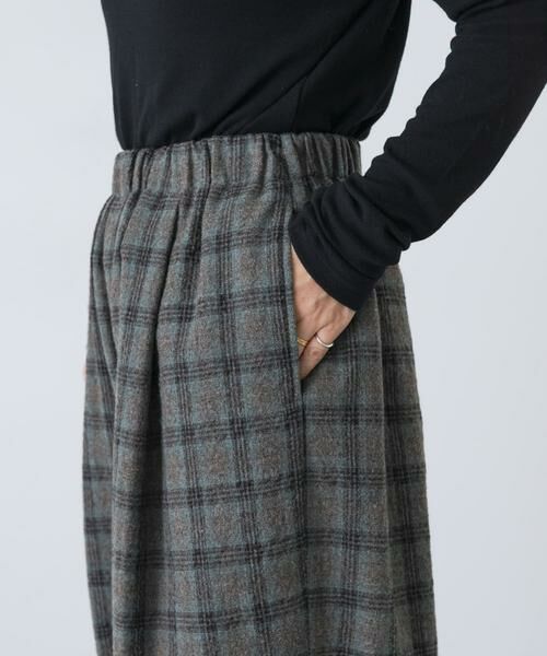 かぐれ / かぐれ その他パンツ | ウールコットンチェックパンツ | 詳細4