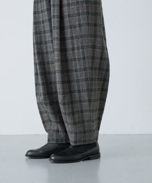 かぐれ / かぐれ その他パンツ | ウールコットンチェックパンツ | 詳細5