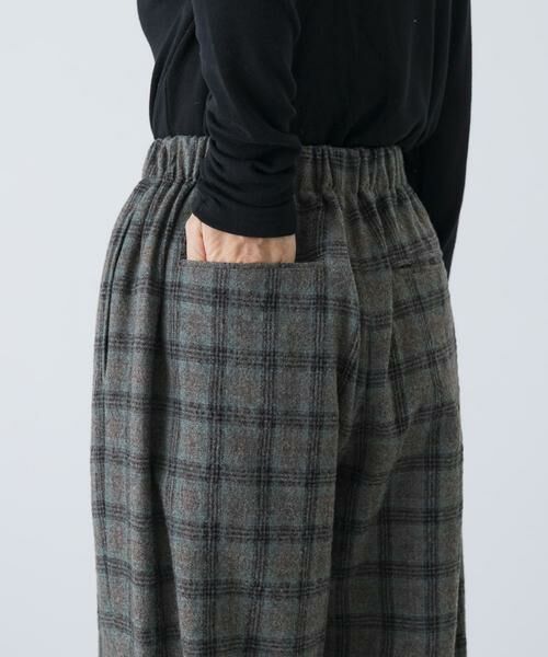 かぐれ / かぐれ その他パンツ | ウールコットンチェックパンツ | 詳細6