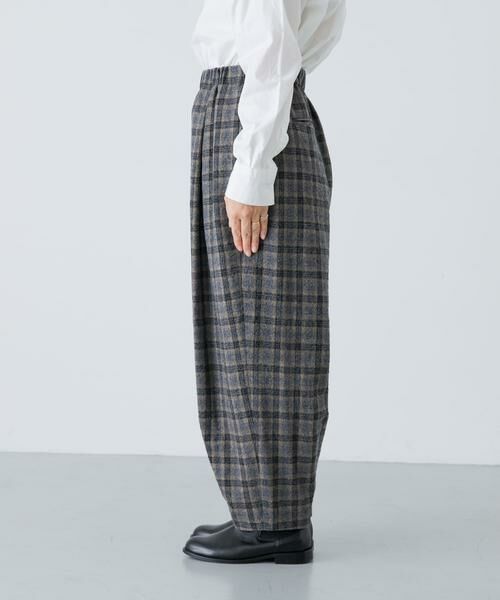 かぐれ / かぐれ その他パンツ | ウールコットンチェックパンツ | 詳細25