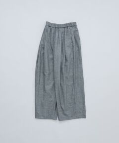 かぐれ / かぐれ その他パンツ | ウールフラノタックワイドパンツ