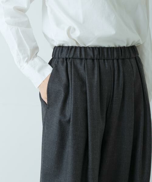 かぐれ / かぐれ その他パンツ | ウールフラノタックワイドパンツ | 詳細10