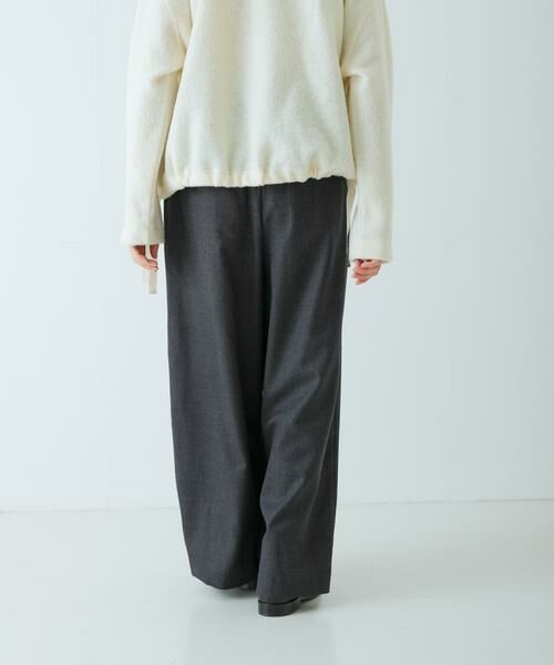 かぐれ / かぐれ その他パンツ | ウールフラノタックワイドパンツ | 詳細2