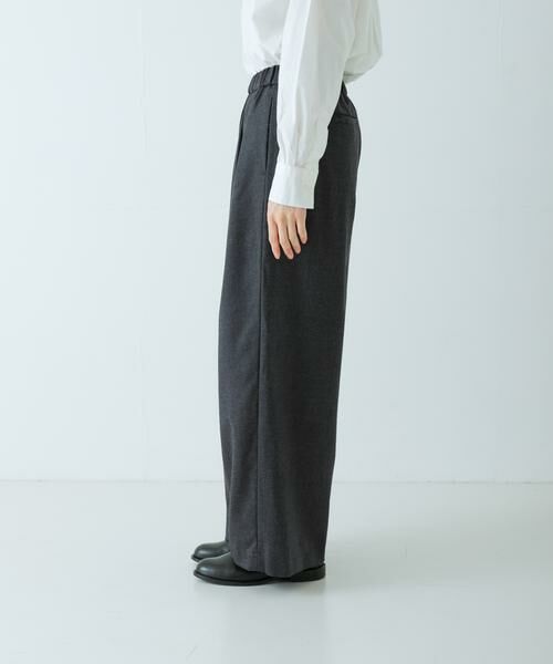 かぐれ / かぐれ その他パンツ | ウールフラノタックワイドパンツ | 詳細8