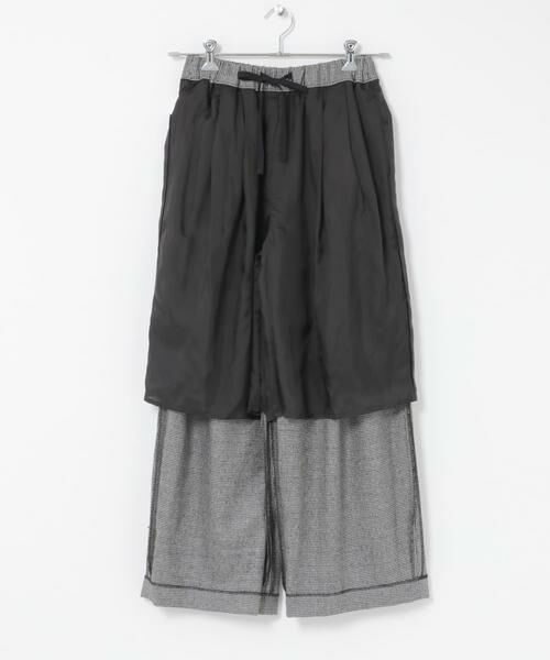 かぐれ / かぐれ その他パンツ | ウールフラノタックワイドパンツ | 詳細25